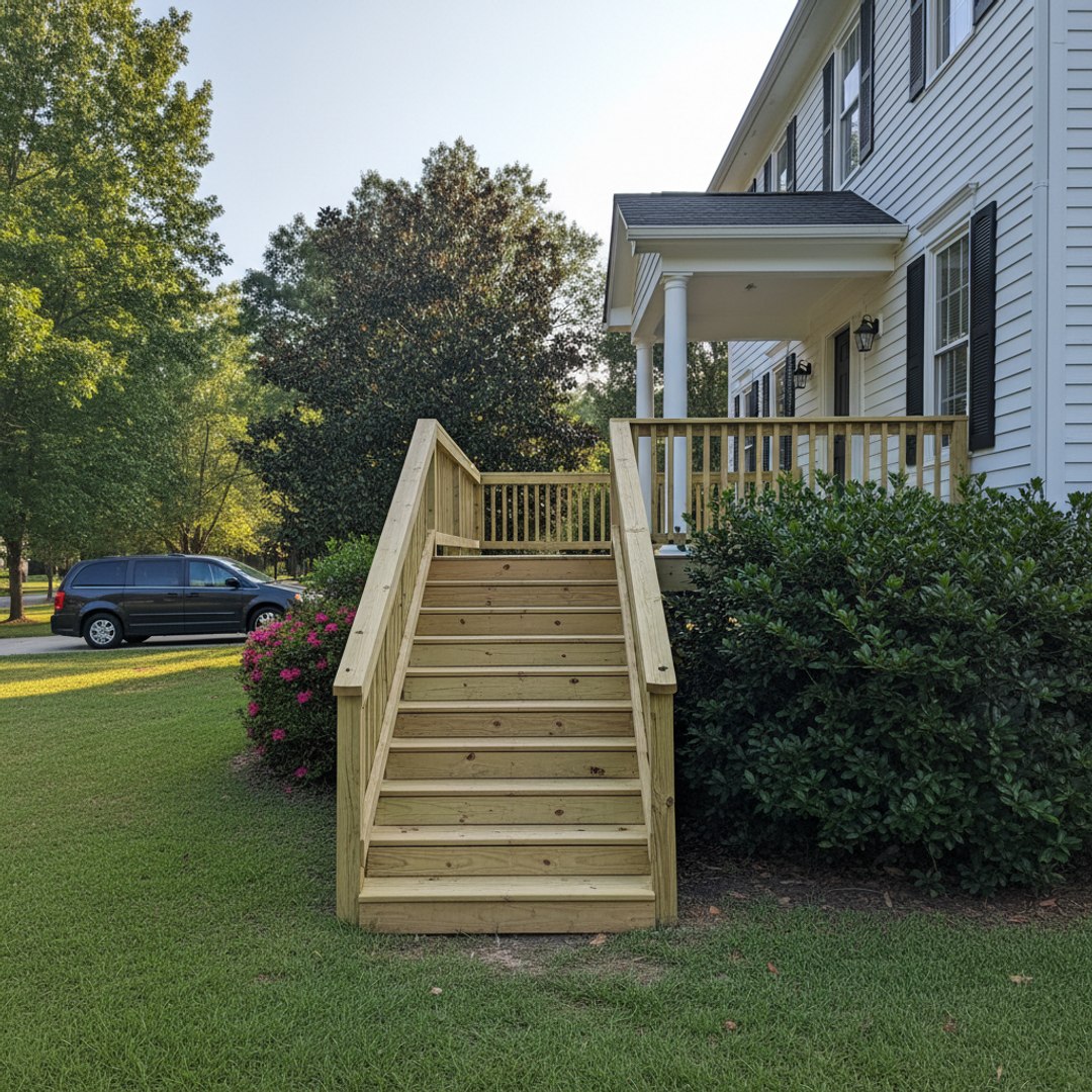 Deck Staining & Sealing completed by Paradise Deck Solutions in Biloxi, MS